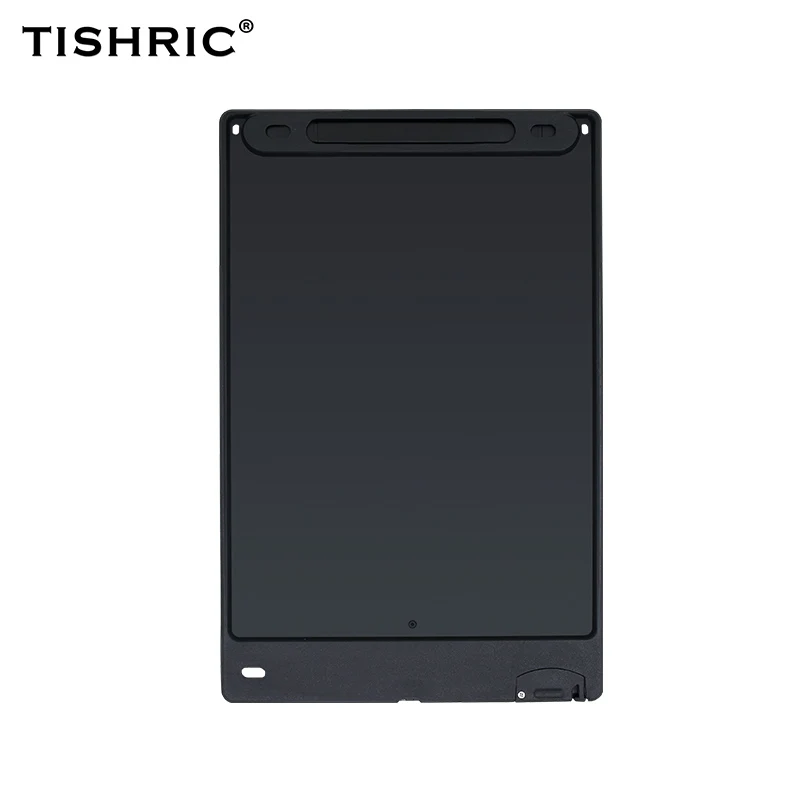 TISHRIC Графика планшет ЖК-дисплей планшет для письма 8,5/10/12-дюймовый со стирающимися чернилами цифровой рисунок облицовка площадка/коврик/настил/Накладка планшет/доска для детей с Цвет Экран - Цвет: Black 12inch
