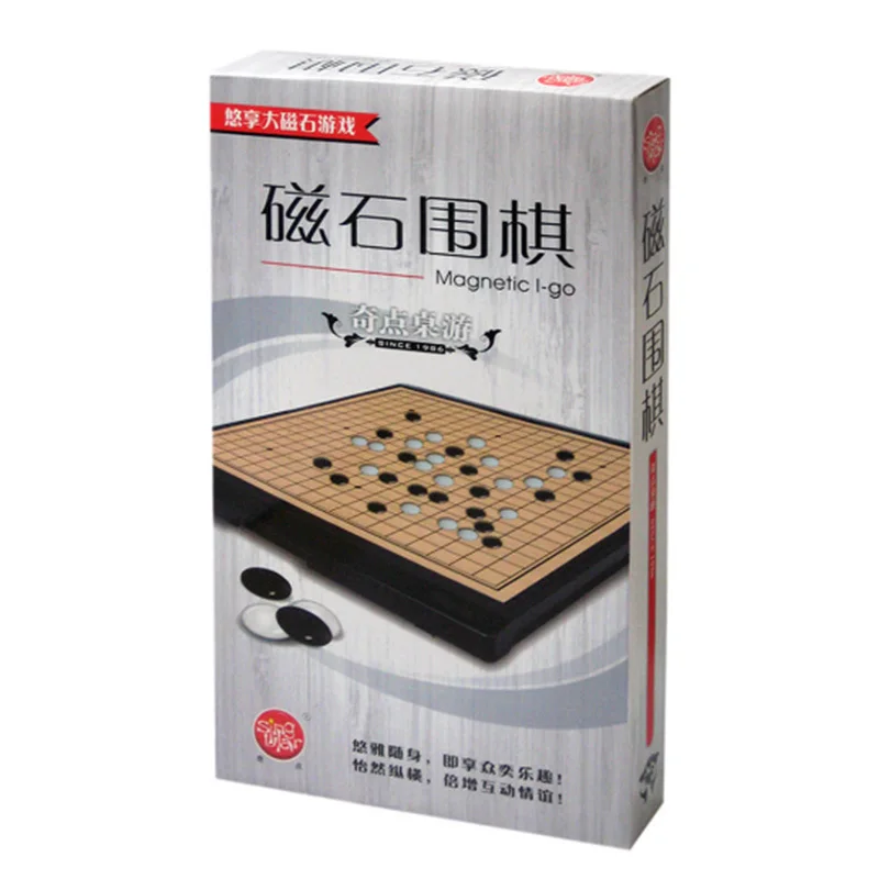 Новые складные шахматы игры Go игры китайские старые настольные игры Weiqi шашки магнитные Go шахматы набор Магнитные игры игрушки подарки пластик