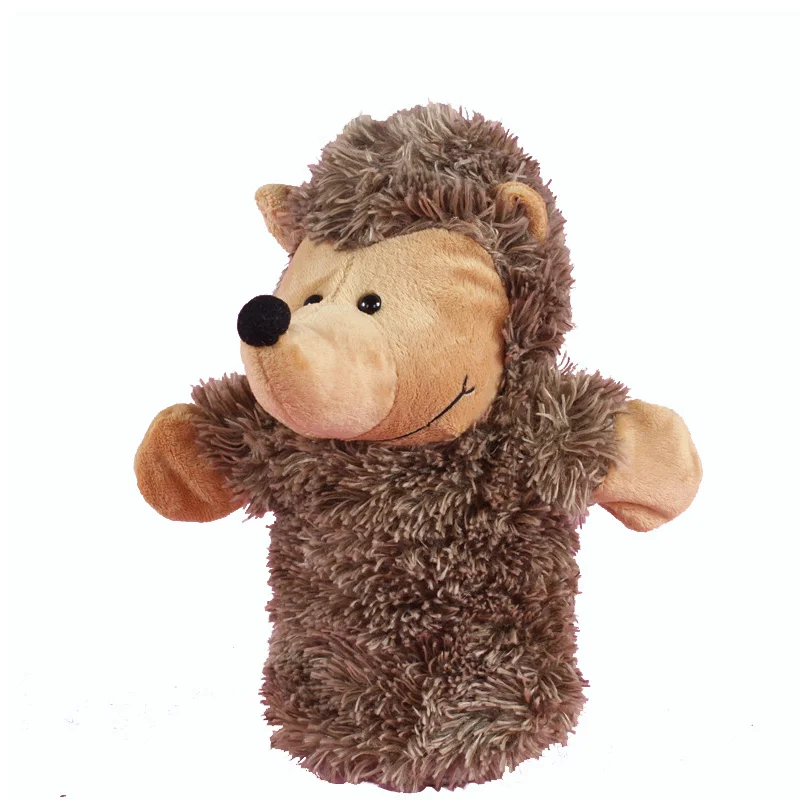Плюшевые марионетки плюшевый медведь овца слон лошадь лягушка ручная игрушка Fantoche Детские Ранние развивающие игрушки развивающий подарок для детей