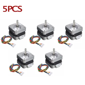 

1/2/3/5Pc 28Ncm 17 Stepper Motor 0.4A 4-wire &Cable For DIY 3D Printer CNC Robot