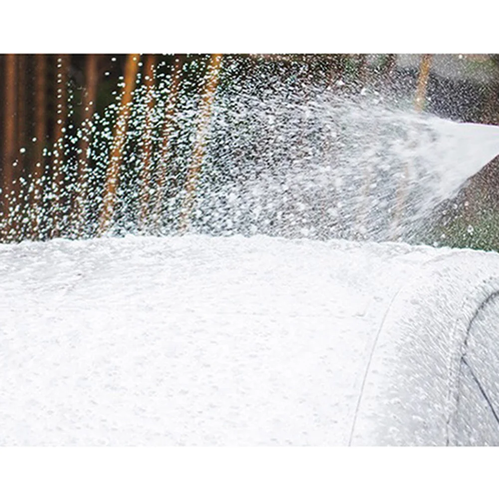 Conveniente da Lavagem de Carro do Pulverizador Durável de Alta 4 da Espuma da Neve do Pulverizador 500ml da Espuma da Lavagem de Carro Arma Longa Pressão Mini g1 - 10 neve do pulverizador conveniente da lavagem de