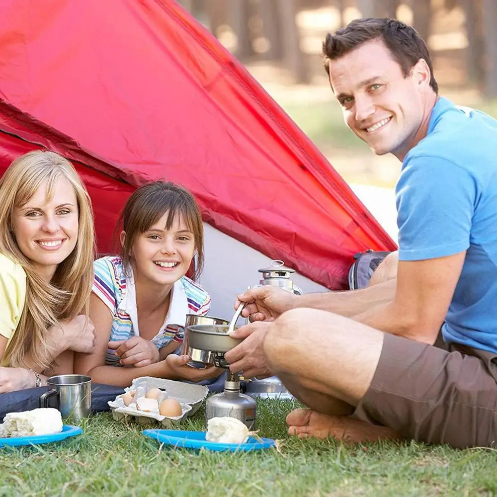 

Ultra-light Aluminum Alloy Camping Cookware Utensils Outdoor Cooking Teapot Picnic Tableware Kettle Pot Frying Pan