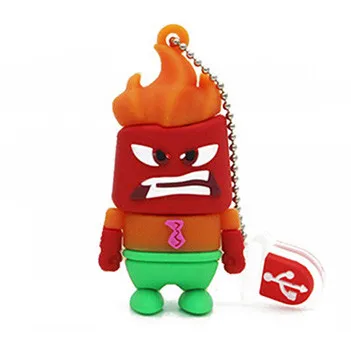 Мультфильм милый мальчик ребенок форма USB флэш-накопитель 2 ГБ 4 ГБ 8 ГБ 16 ГБ 32 ГБ Флешка мультфильм Флешка флэш-диск u диск - Цвет: White