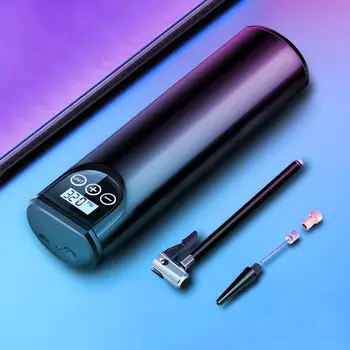 

Portable Air Compressor Mini Tyre Inflator Electric Tire Air Pump for Car Bicycle Rechargeable Tyre Pump With LED Light