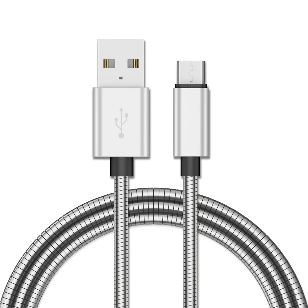 

Metal Braid Micro USB Cable Cord Microusb Cable Data Charging Micro USB Charger Sync Cable for Samsung Xiaomi Huawei HTC Sony LG