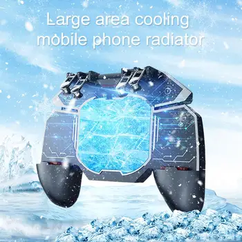 

All-in-One Mobile Phones Game Controller Six Finger Joystick Gamepad For PUBG L1R1 Phone Game Tools