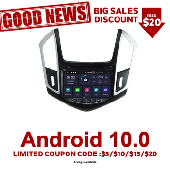 

Navirider Autoradio Gps Navigation Android 9.0 Car Radio Player for Chevrolet Cruze 2015 Aux Bluetooth Stereo Auto Accessories