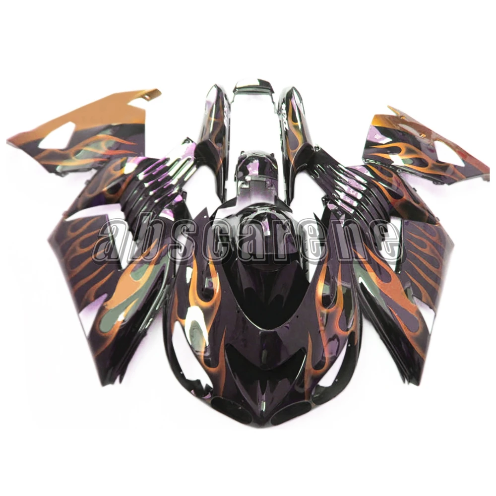 Полный обтекатель для Kawasaki ZX14R ZX-14R 2006 2007 2008 2009 2010 ABS Кузов мотоцикла черный с
