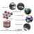 Xin Jia Yi Packaging Matte Black Tin Lunch Box With Lock and Key Grade A Material Game Card Tin Box