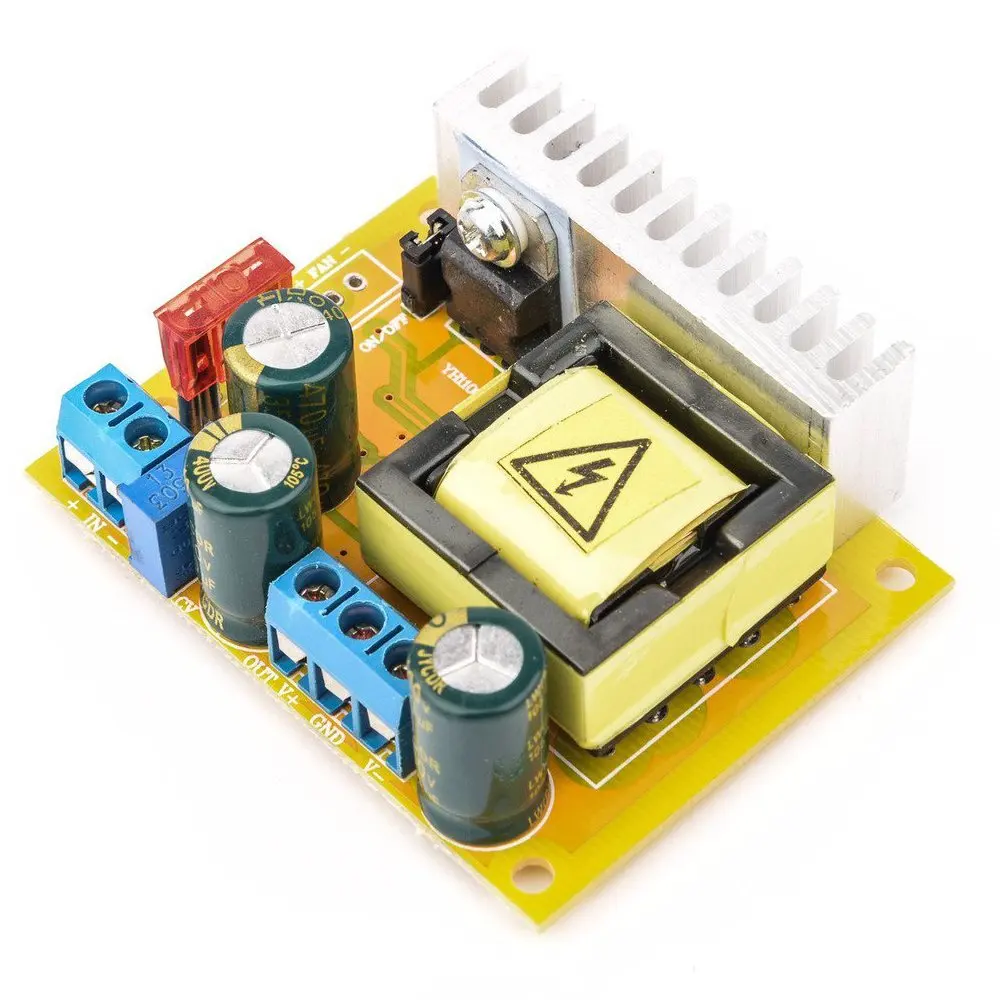 High Voltage DC-DC Boost Converter 8V-32V to ±5V-390V Adjustable ZVS Capacitor Charging Power Supply Module | Электроника