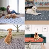 Reusable Pet Urine Pad Washable Dog Cat Diaper Mat 3 Layer Absorbent Dogs Diapers Pads Bone Paw Print For Sofa Bed Floor 2