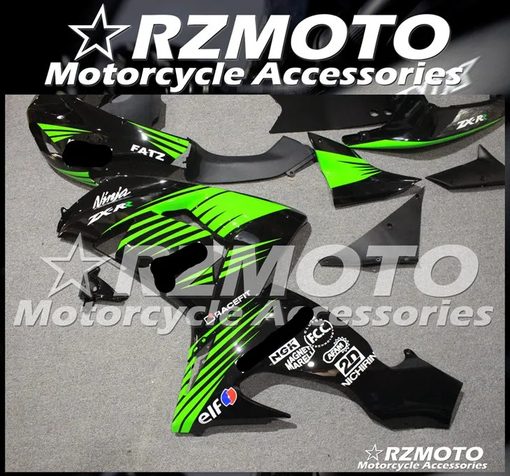 ABS мотоцикл обтекатель комплект для KAWASAKI ZX-10R 2006-2007 год кузов литьевая форма Магазин № 2231