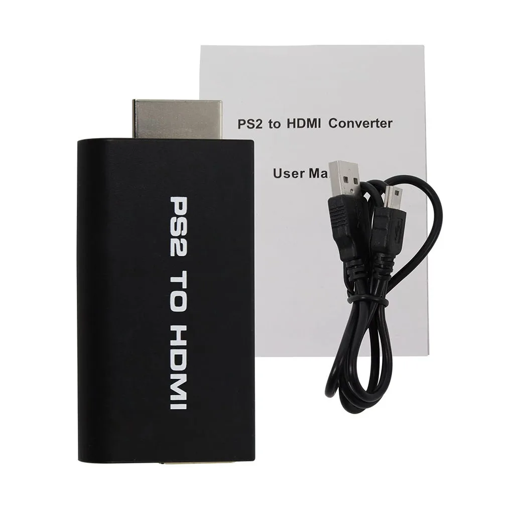 

PS2 to HDMI Video Converter Adapter For Sony Playstation 2 with 3.5mm Audio Output game To HDMI Connector