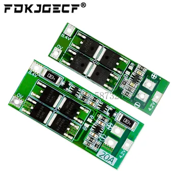 

2S 20A 7.4V 8.4V 18650 Lithium battery protection board/BMS board standard/balance