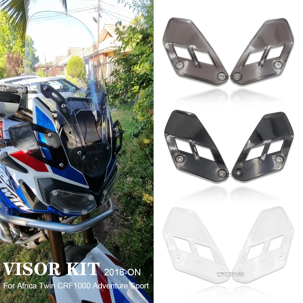 

New Upper Deflector Visor Kit For HONDA CRF 1000L Africa Twin Adventure Sports Motorcycle Side Deflector crf 1000l Adv 2018 -