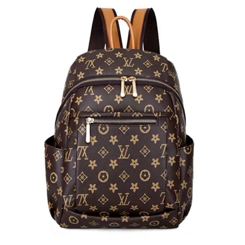 2018 Новый стильный рюкзак женский Универсальный стильный большой объем повязка с принтом сумка через плечо Повседневная дорожная сумка сту...