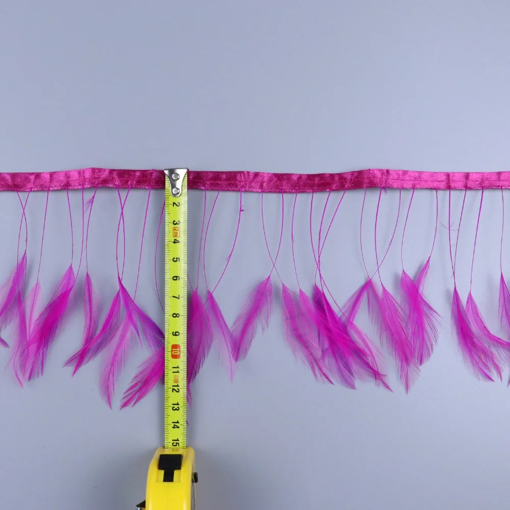 JB0502004 rose chicken necklace feather trims 3