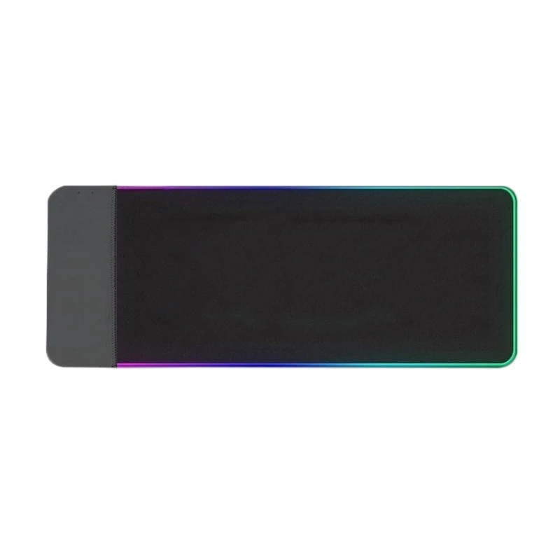 Беспроводной зарядный коврик для мыши игровой RGB большой геймер компьютерный