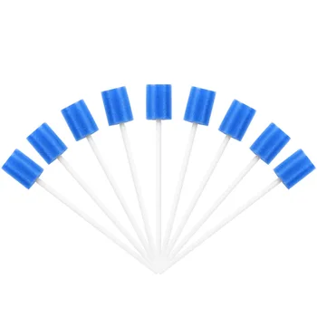 

100 pcs Sponge Stick Disposable Safe Mouth Care Sponge Stick Lightweight Tooth Cleaning Sponge Sponge Stick for Woman