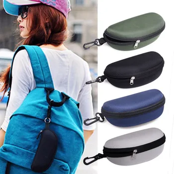 

New 11 Colors Sunglasses Reading Glasses Carry Bag Hard Zipper Box Travel Pack Pouch Blue Light Blocking Glasses Case