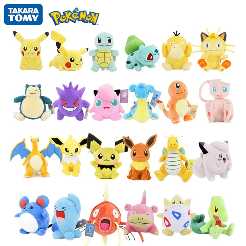 Peluche Pokemon Differents Modeles A 25 Cm Design Pikachu Jenny Tortue Animaux Dessin Anime Ideal Comme Cadeau D Anniversaire Pour Enfants Aliexpress