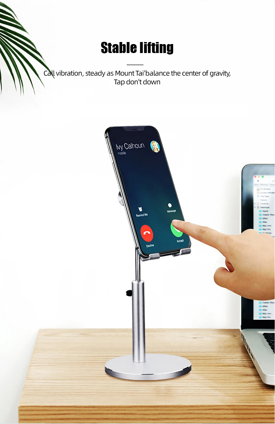 ihuigol Telescopic Phone Holder For Xiaomi mi 9 Huawei iPhone 11 8 7 iPad Universal Desktop 10.5 inches Phone Stand Lazy Bracket (6)