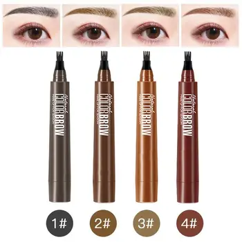 

Four-fork water eyebrow pencil 4 head eyebrow pencil 4 fork head liquid eyebrow pencil waterproof and sweat-proof eyebrow pencil
