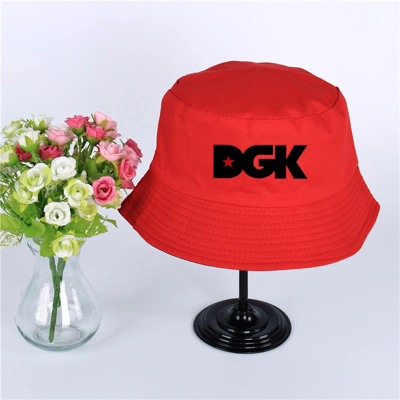 DGK логотип летняя шляпа Женская Мужская Панама, шляпа-Панама DGK дизайн плоский солнцезащитный козырек рыбалка, рыбак шляпа