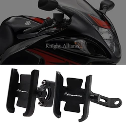 For SUZUKI GSX1300R HAYABUSA GSXR1300 GSX1300 R Motorcycle Accessories Handlebar GPS Universal Phone Holder Navigation Bracket