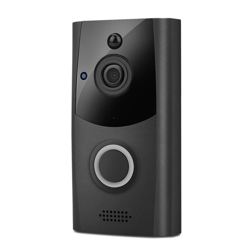 wireless door intercom Smart WiFi Video Doorbell Camera Visual Intercom With Chime Ring Night Vision IP Door Bell Wireless Home Monitor wireless gate intercom with camera