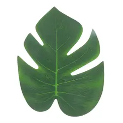 12 шт./компл. моделирование черепаха сзади лист шелковой ткани ленты ложное искусственное растение с листьями украшения сада ремесло