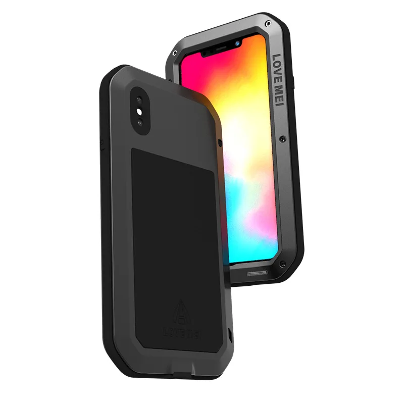 

Suitable for iphonexs Phone Case Metal All Edges Included Apple XR Phone Case iphonexs MAX Triple Protection