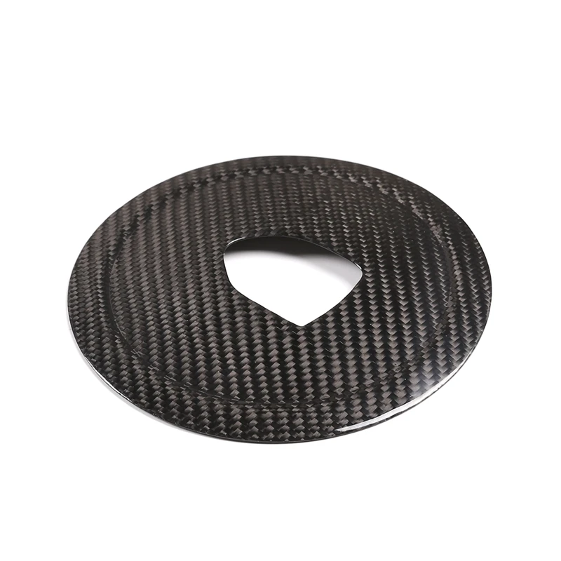 Carbon Fiber Steering Wheel Panel Cover Trim for Porsche-718- 911 2013