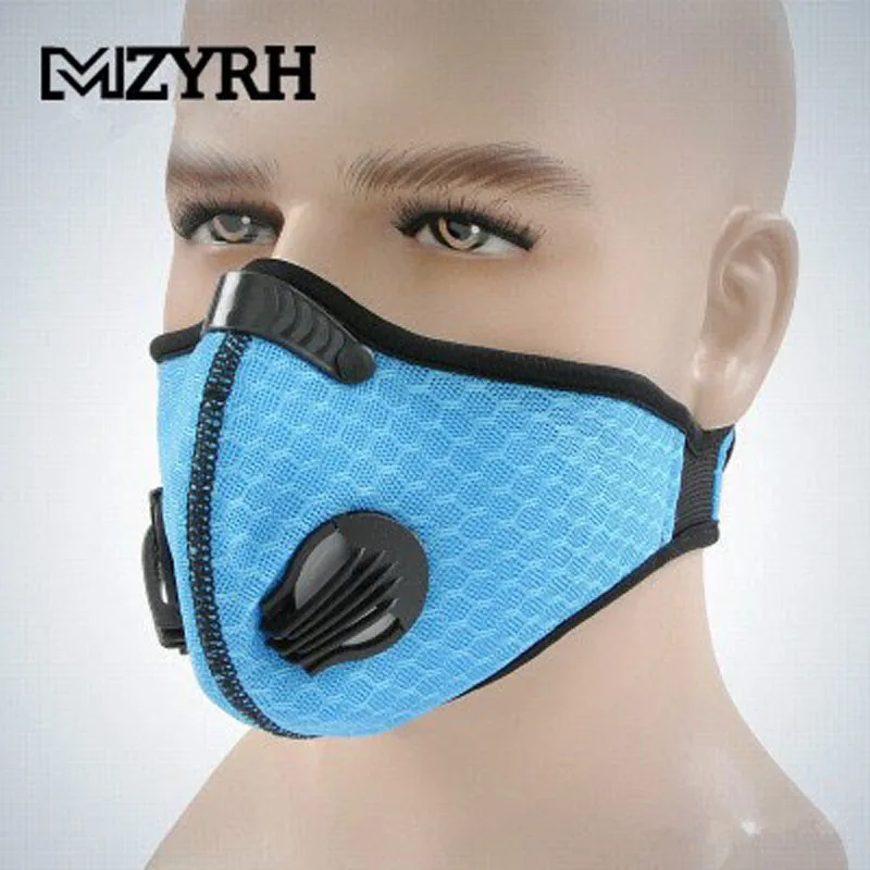 

High Quality Anti Haze Outdoor Sports Cycling Riding Running Dust-proof 3D Mask Breathable Comfortable Fits The Skin