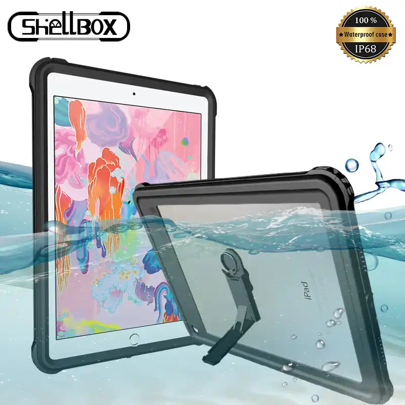 Shellbox Wasserdicht Fall Für Apple Ipad Pro 10 5 11 9 7 2017 2018 Silikon Fall Tablet Schutz Abdeckung Für Ipad Mini 4 5 Fall Tablets E Books Case Aliexpress