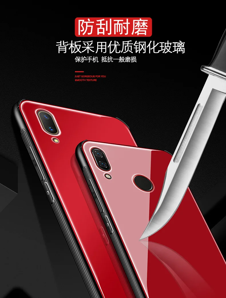 Источник производители huawei Glory 10 Молодежная версия чехол для телефона зеркальный стеклянный чехол для телефона четыре угла ударопрочный a Generatio