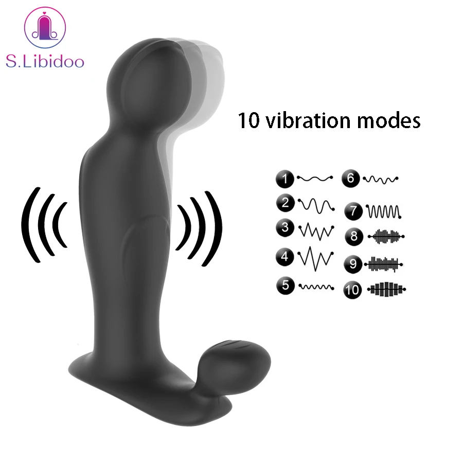Секс игрушки для мужчин массажер простаты 10 Стимуляция Вибратор Анальная пробка