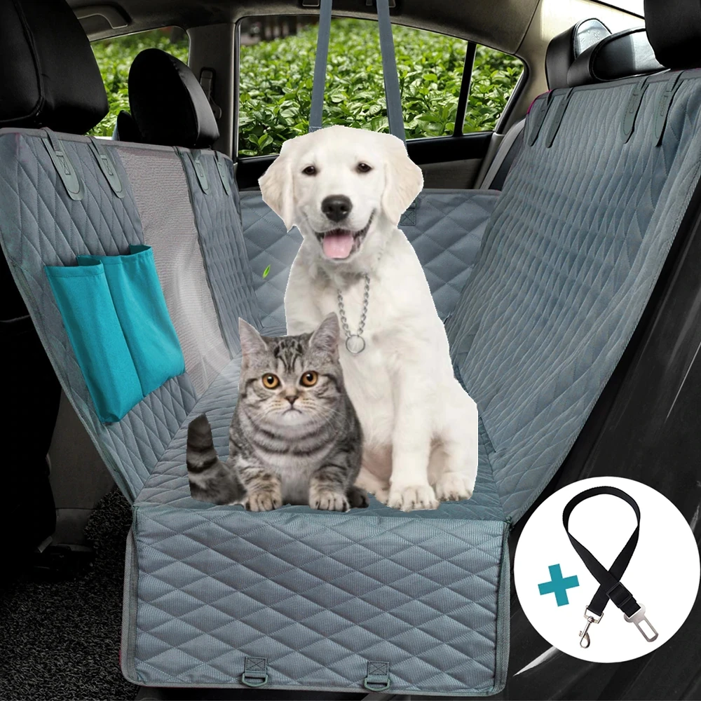 Dog Car Backseat Cover Waterproof Cover Pet Hammock Dog Beds/mats