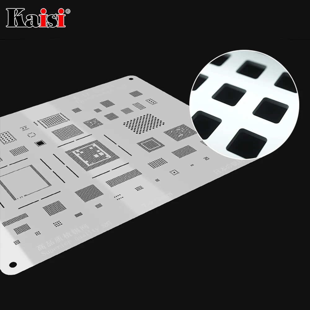Трафарет Kaisi BGA для iPhone 13 12 Pro Max XS MAX XR X 8P 8 7P 7 6S 6 CPU IC Chip Tin Setting | Инструменты