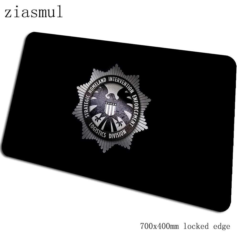 S. H. I. E. L. D коврик для мыши 700x400x2 мм Коврик для компьютерной мыши Мстители игровые аксессуары Лидер продаж Коврик для мыши Клавиатура Игры Геймер - Color: size 700x400x2mm