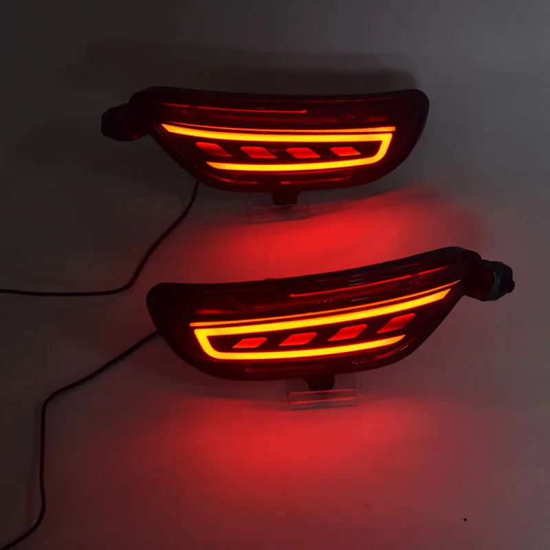 

YUANEN For Mazda CX-5 CX5 2017 2018 2019 LED Rear Reflector Taillight Fog Lamp Rear Bumper Light Brake Light Turn Signal Lamp