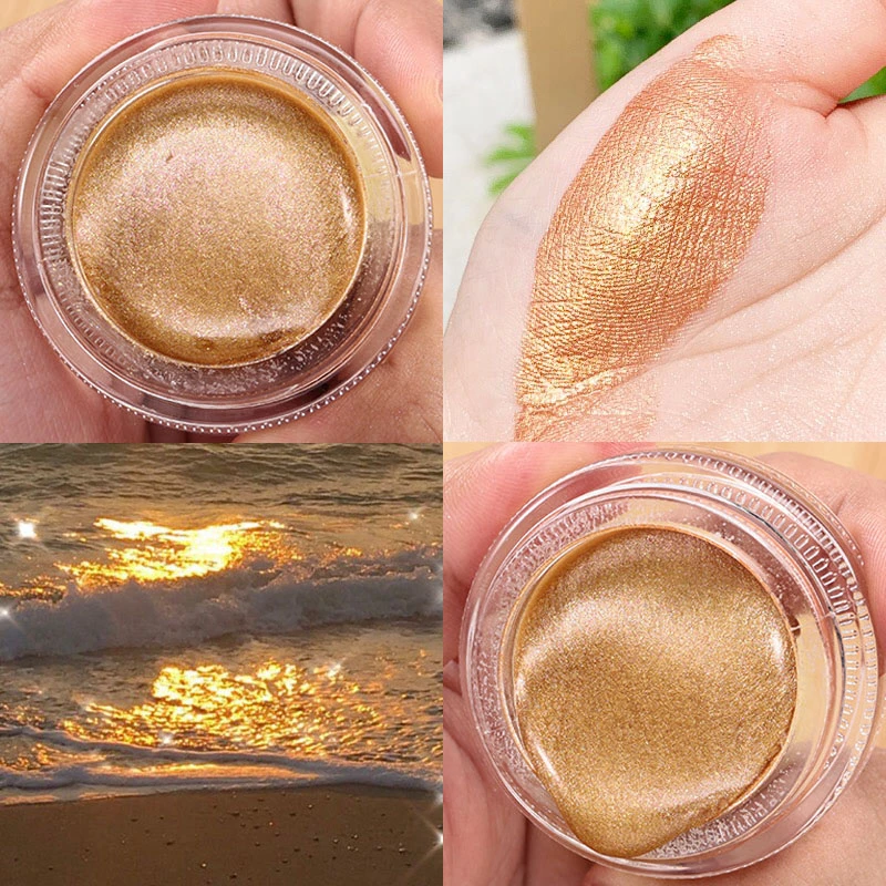 Жидкий хайлайтер Shimmer Glow Illuminator макияж Highlight Shine коричневый Осветляющий Желейный гель для лица крем с высокой зажигалкой - Цвет: 05