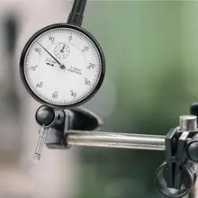 Dial подставка для индикатора Magnetica 0,01 мм Точность 0-10 мм Диапазон ударопрочный циферблатный индикатор измерительный инструмент Механический индикатор