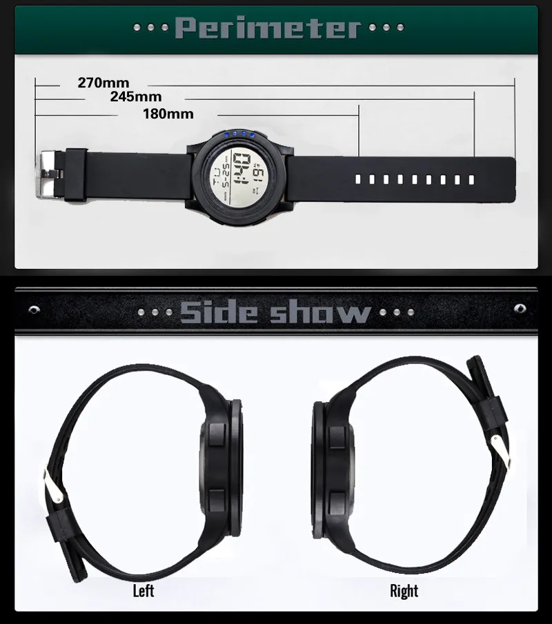 HONHX Лидер продаж Для мужчин Мужская Watche роскошные светодиодный Водонепроницаемый Цифровые кварцевые модные часы военные спортивные наручные часы relogio masculino