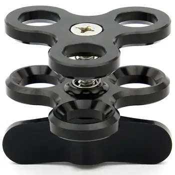 

Aluminum alloy Ball Joint Arms 3 Section Ball Joint Clamp mount Fill Light Lamp Holder For Diving Underwater Photography Accesso
