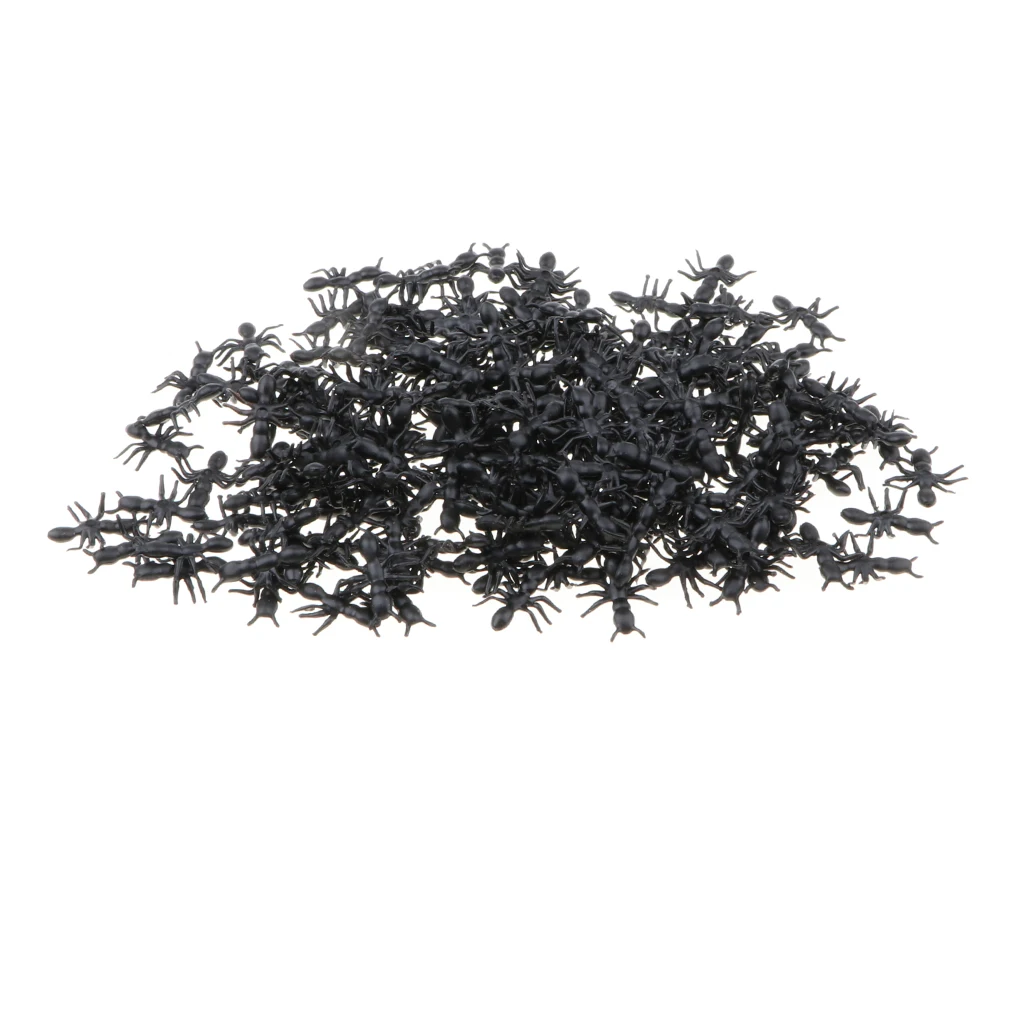 200Pcs Plastic Ants Social Insect Toys Science Home Decor Party Favors