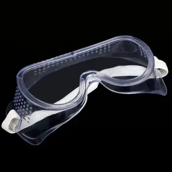 

For Industrial Lab Work Eye Protection Protective Goggles Lab Anti Fog Clear Glasses Vented Safety Glasses Fast Shipping Hot