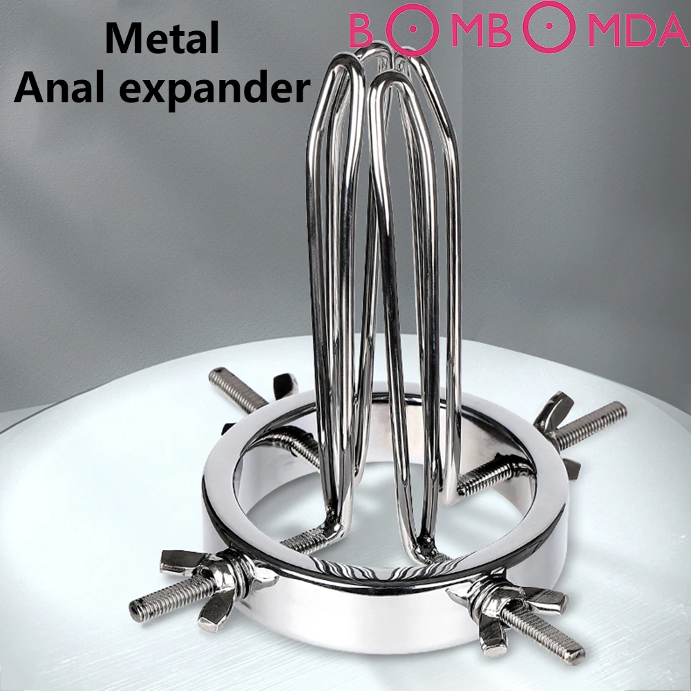 BDSM Sex Toys Extreme Anal Spreader Anus Vaginal Dilator Butt Plug Ass Expander Speculum Chastity Device For Women Men Gay