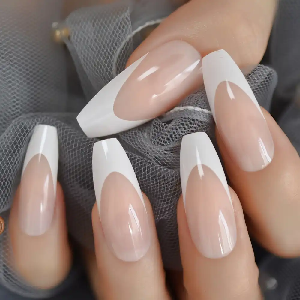 Featured image of post Uñas Francesas Elegantes Largas