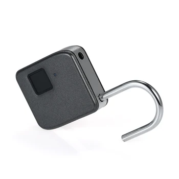 

New Smart Fingerprint Lock USB Rechargeable Keyless Waterproof Anti-Theft Security Padlock Door Luggage Case Lock